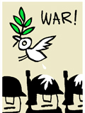 WAR HOPE PEACE